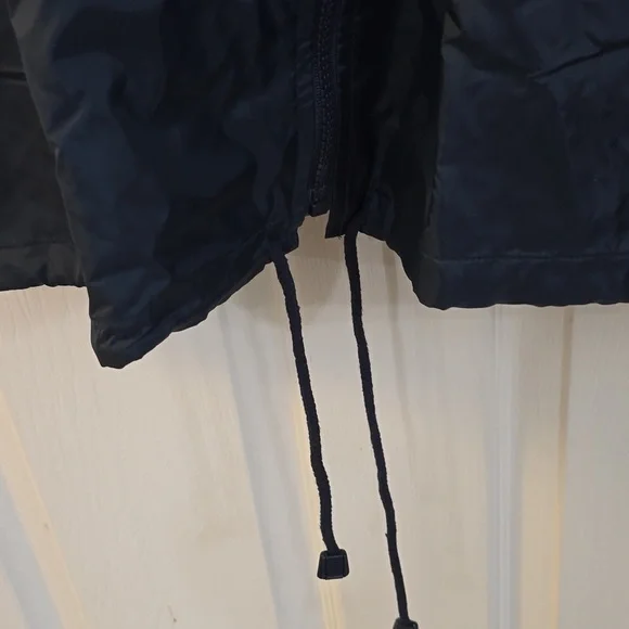 Vintage Cerruti Image Men's Full Zip Vest With Pouch Blue Drawstring Size Large* - Picture 7 of 17